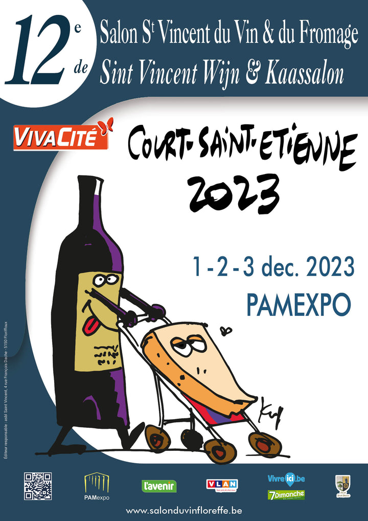 Salon du Vin de Court Saint Etienne - Belgique - 1 au 3 décembre