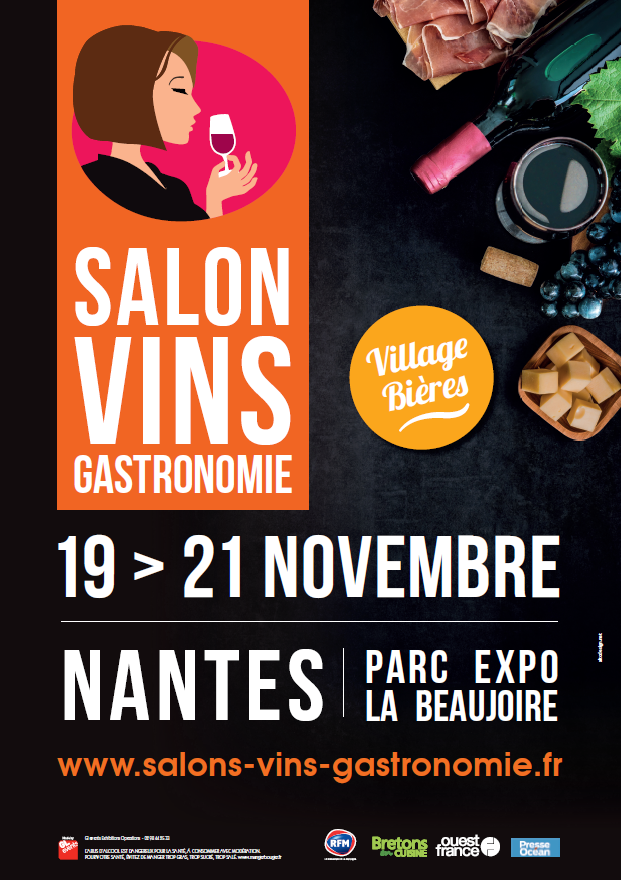 Salon Vins & Gastronomie de Nantes - 19 au 21 Novembre