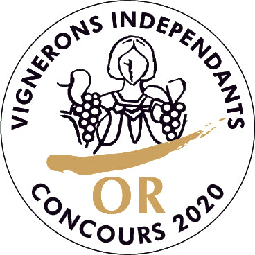Médaillé or au Concours des Vignerons Independants 2020