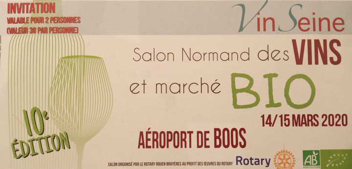 Vin Seine Bio - Rouen 14 & 15 mars 2020