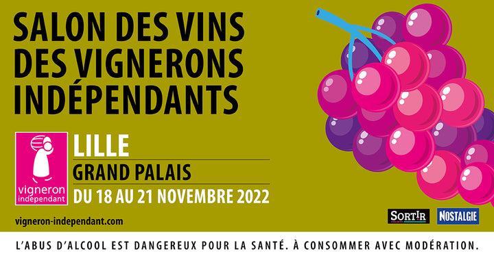 Salon des Vins des vignerons independants de Lille - 18 au 21 novembre